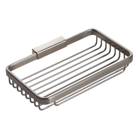 Ginger 8" Toiletry Basket in Satin Nickel 551G/SN